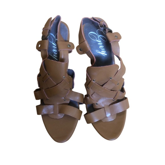 Envy | Leather Heeled Sandals (NWOT) - Picture 3 of 5